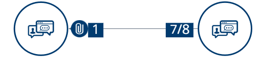 Example of two nodes with the relationship connection between.